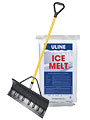 Ice Melt and Shovels