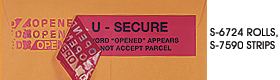Uline Security Tapes & Strips