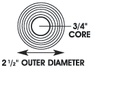 Zebra Printer Label Core