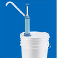 Plastic pail & drum pump